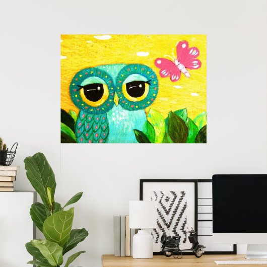 Poster Métamorphose (Bureau à domicile)