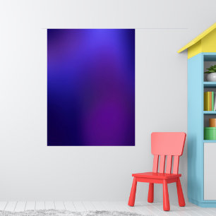 Poster Métamorphose 2 Purple Blue Elegance