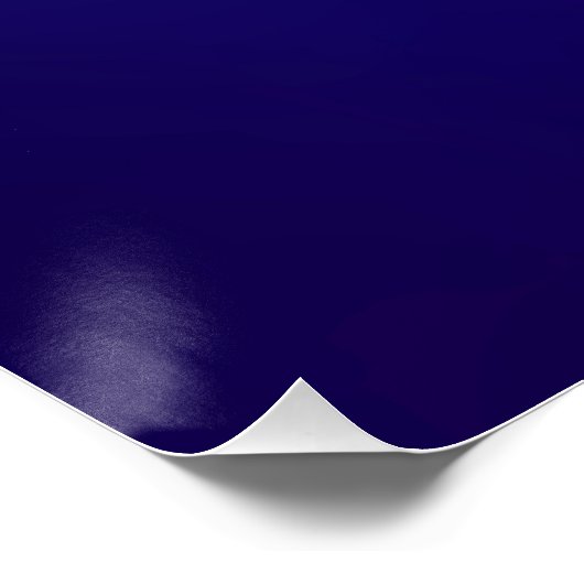 Poster Métamorphose 2 Purple Blue Elegance (Coin)