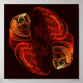 Poster Métamorphose Art Abstrait (Devant)