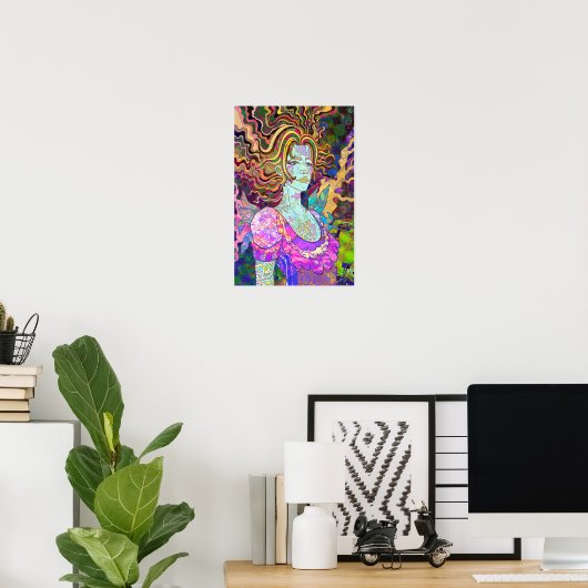 Poster Métamorphose Éternelle (Bureau à domicile)