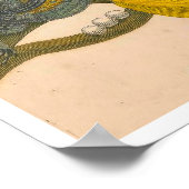 Poster Métamorphose Insectorum Surinamensium Imprimer (Coin)