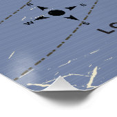 Poster Météo Corée du Sud (Coin)