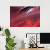 Poster Météo Sur Une Étoile Naine Brown. (Bureau à domicile)