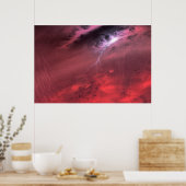 Poster Météo Sur Une Étoile Naine Brown. (Cuisine)