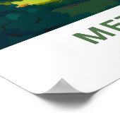 Poster Meteora Grèce Imprimer (Coin)