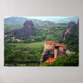 Poster Meteora - Thessalie (Devant)