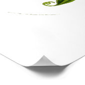 Poster Méthonica plantii (Gloriosa superba) (Coin)