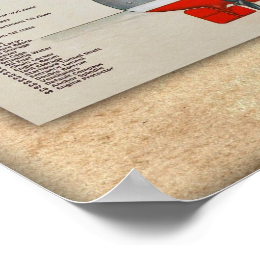 Poster Métrage MS Indrapoera - Profil intérieur (Coin)