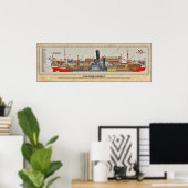 Poster Métrage MS Indrapoera - Profil intérieur (Bureau à domicile)