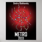 Poster Métro 2033 (Devant)