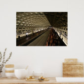 Poster Métro à Washington, D.C. (Cuisine)