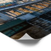 Poster Métro aérien sur Pont de Bir-Hakeim - Paris, Franc (Coin)