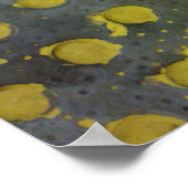 Poster Métro de Lollipop jaune abandonné (Coin)