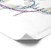 Poster Métro One World (Coin)