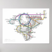 Poster Métro One World (Devant)