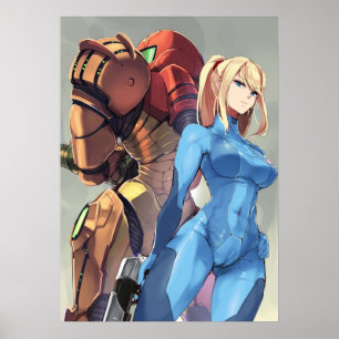Poster Metroid Samus Aran