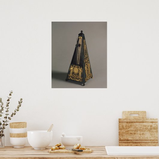 Poster Métronome pyramidal, 1815 (Cuisine)
