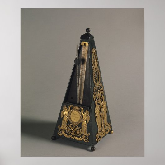 Poster Métronome pyramidal, 1815 (Devant)