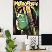 Poster Métropolis (Bureau à domicile)