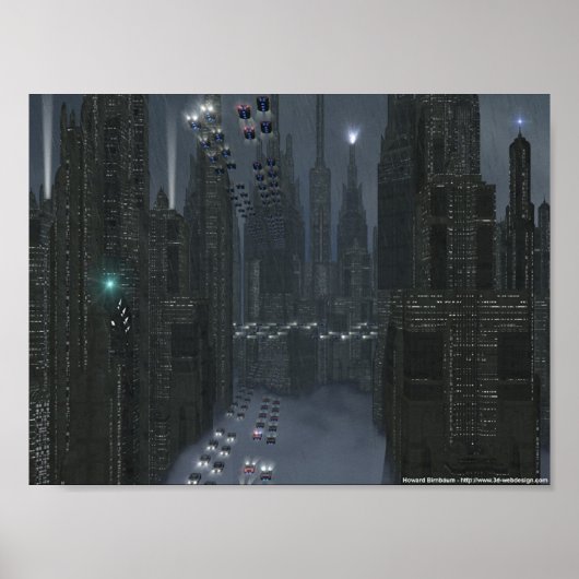 Poster Metropolis 2049 (Devant)