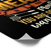 Poster Mets Ma Viande Dans Ta Bouche, Tu Vas Y Aller (Coin)