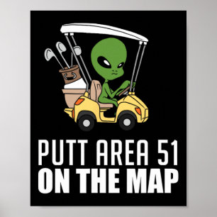 Poster Mettez la zone cinquante et un 51 sur la carte Jou