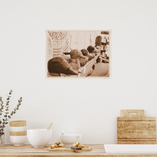 Poster Mettez vos canards dans une rangée (Cuisine)