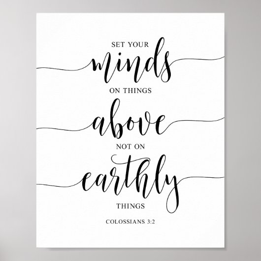 Poster Mettez votre esprit sur les choses ci-dessus, Colo (Devant)