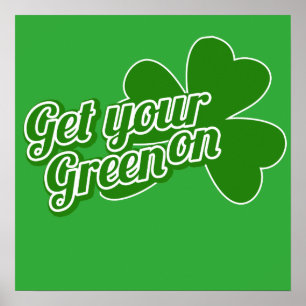 Poster Mettez votre vert sur
