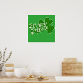 Poster Mettez votre vert sur (Cuisine)