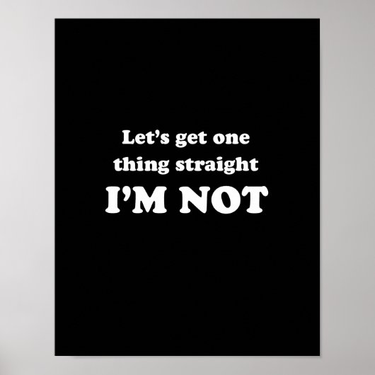 Poster Mettons une chose au clair (Devant)