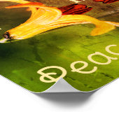 Poster Mettre à profit les mots d'inspiration Abstraits d (Coin)