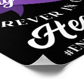 Poster Mettre fin à la surdose aimée d'une surdose commém (Coin)