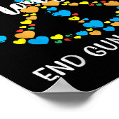 Poster Mettre fin à la violence des armes à feu Sensibili (Coin)