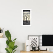 Poster METTRE LA TEMPÊTE par CR SINCLAIR (Bureau à domicile)