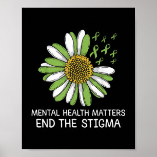 Poster Mettre un terme à la stigmatisation santé mentale 