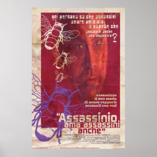 Poster - Meurtre Aime Les Tueurs Trop Italien
