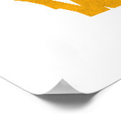 Poster meurtre d'escrime chat (Coin)