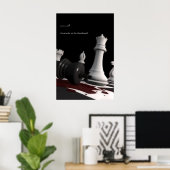 Poster Meurtre sur l'échiquier - Imprimer (Bureau à domicile)