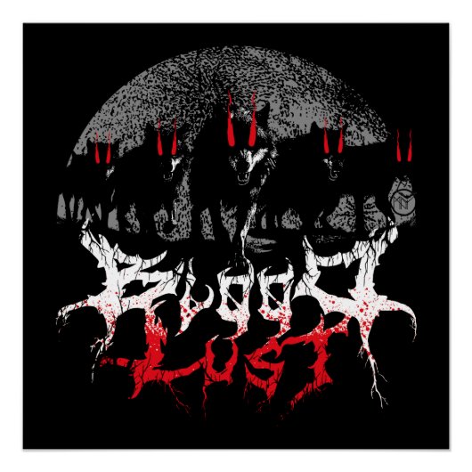 Poster Meute de loups assoiffés de sang (Devant)