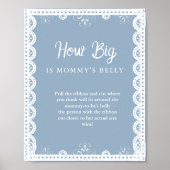 Poster Mexica talavera Comment gros Baby shower Jeu (Devant)