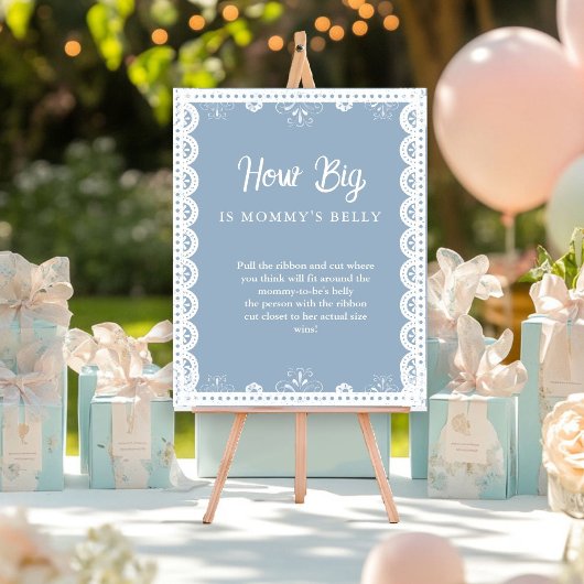 Poster Mexica talavera Comment gros Baby shower Jeu