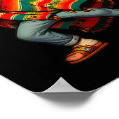 Poster Mexicain Boy Dabbing Poncho Cinco De Mayo 4 (Coin)