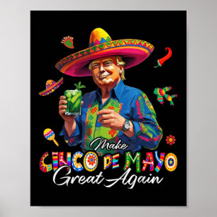Poster Mexicain Rendre Cinco De Mayo Grande Encore Drôle