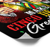Poster Mexicain Rendre Fantastique Cinco De Mayo (Coin)