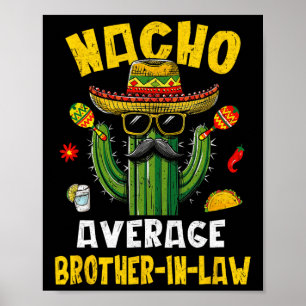 Poster Mexicaine Cinco De Mayo Nacho Moyenne Frère-en-Bel