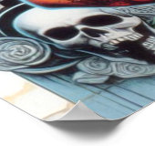 Poster Mexicaine tatouée (Coin)