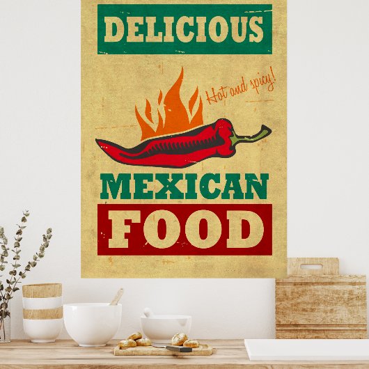 Poster Mexican (Cuisine)