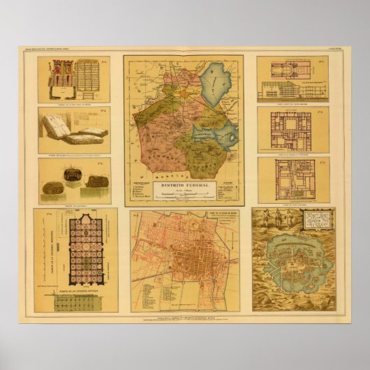 Poster Mexico City 2 (Devant)